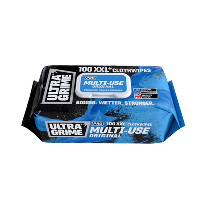 UltraGrime PRO Multiuse Wet Wipes XXL 100 Pack Heavy Duty Cleaning Wipes