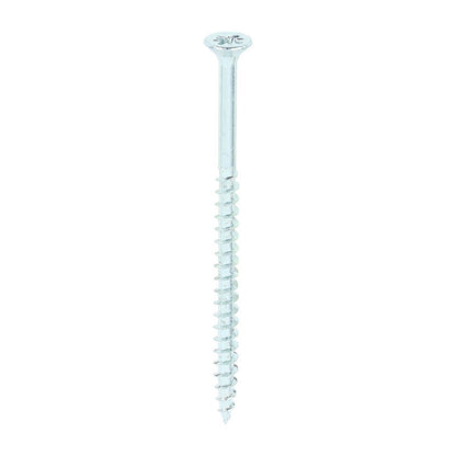 TIMCO Solo Woodscrew PZ3 CSK Zinc 6.0 x 100 Silver Pack 100