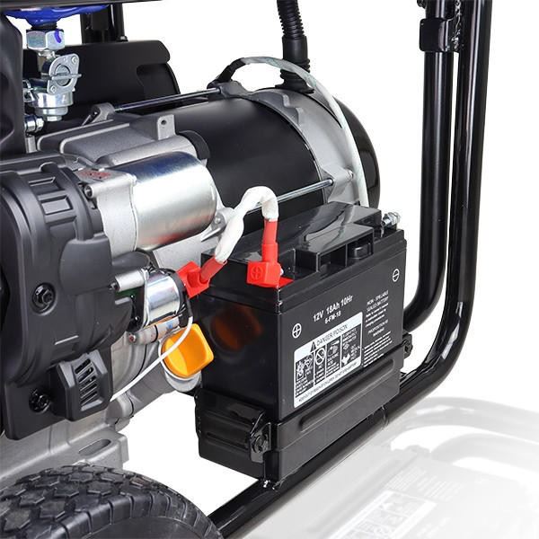 Hyundai HY9000LEK-2 Petrol Generator 7kW 8.75kVA Recoil Electric Start Portable Site Power Backup Power Portable Backup Site Power