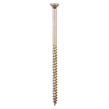 TIMCO Velocity Screw PZ2 CSK ZYP 5.0 x 100 Gold Pack 100