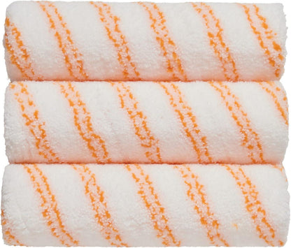 For The Trade 9in Medium Pile Paint Roller Sleeves Pack of 3 for Semi Smooth Surfaces and Decorating