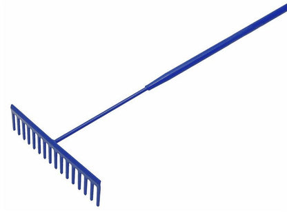 Faithfull FAIASP Asphalt Rake 16 Flat Teeth - Tubular Steel Shaft |