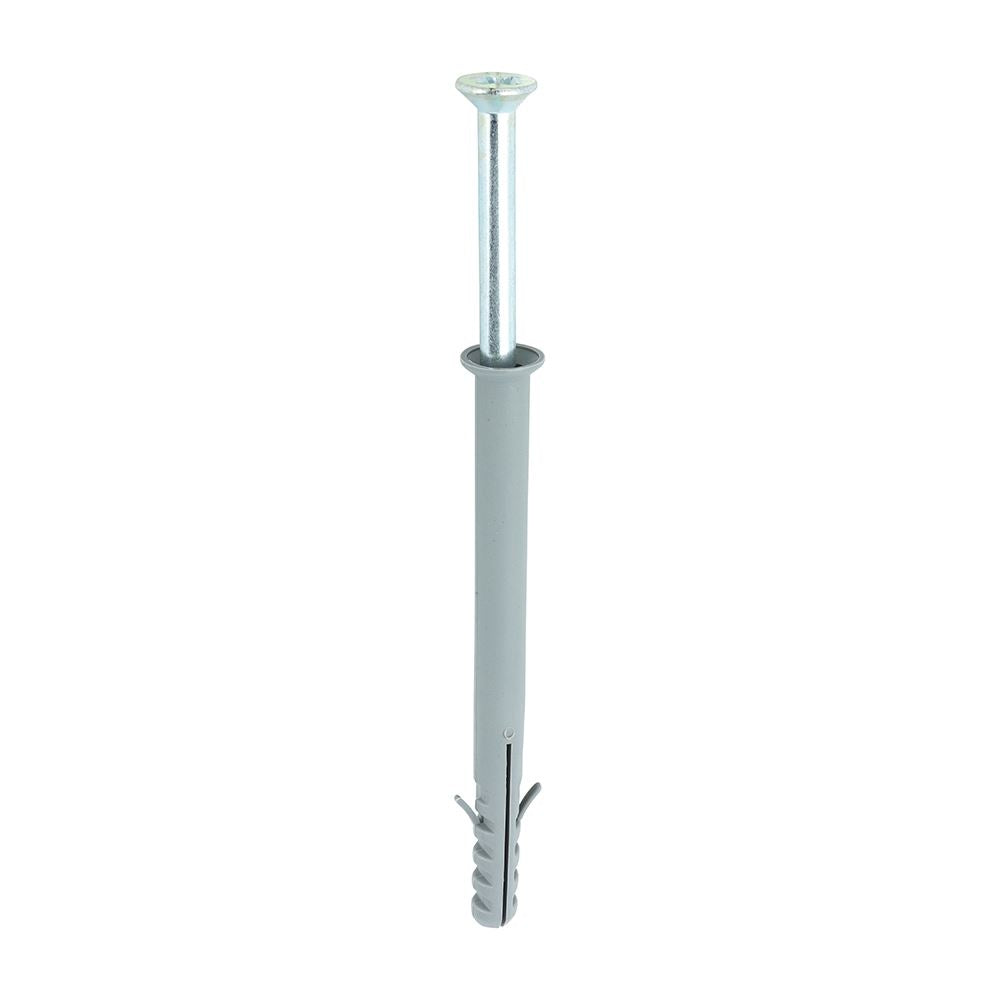 TIMCO Nylon Frame Fixing Zinc 10.0 x 120 Pack 100