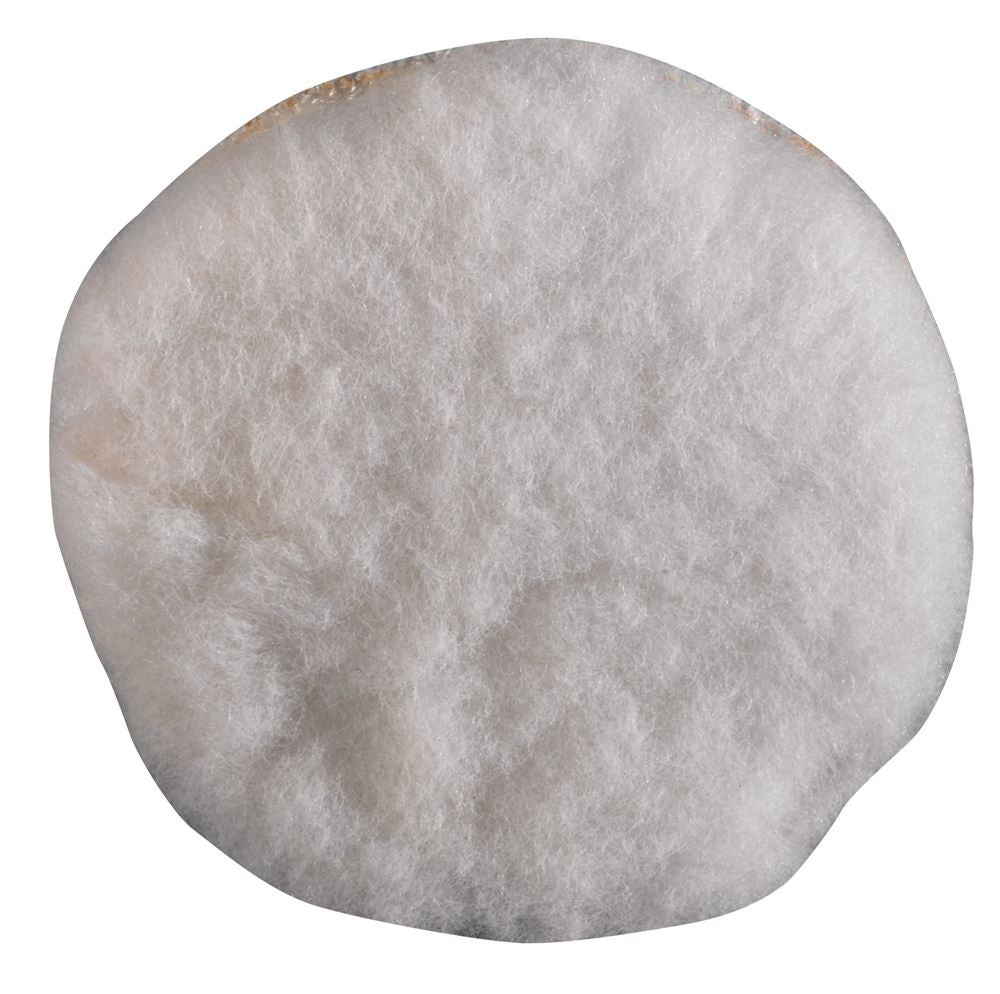 Draper 125MM H&L POLISHING BONNET 71951 Lambs Wool Polishing Bonnets (125mm)