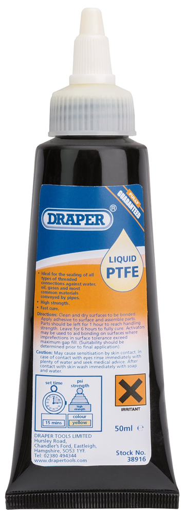 Draper DRAPER LIQUID PTFE 38916 50ml Liquid PTFE