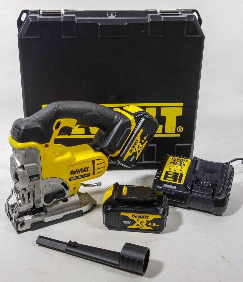 DeWalt DCS331M2-GB DCS331M2 XR Premium Jigsaw 18V 2 x 4.0Ah Li-ion
