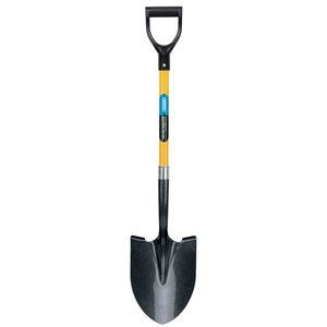 Draper ROUND POINT SHOVEL FG PYD 43216 Round Point Shovel with Fibreglass Shaft