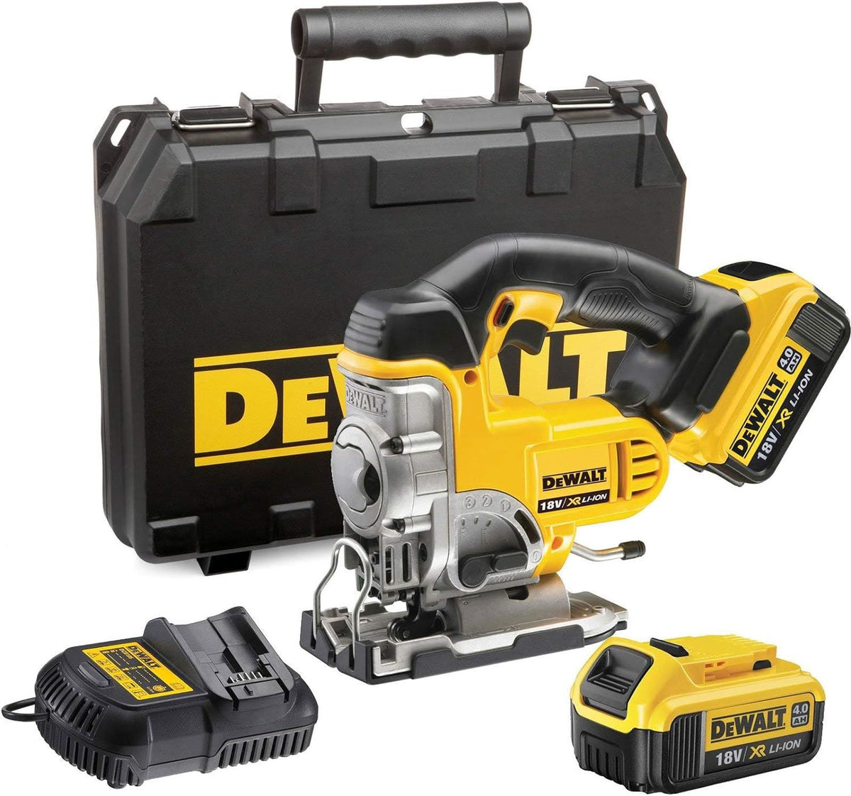 DeWalt DCS331M2-GB DCS331M2 XR Premium Jigsaw 18V 2 x 4.0Ah Li-ion