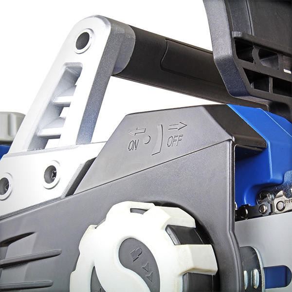 Hyundai HYC2400E Electric Chainsaw 2400W 16in 40cm Bar 15m/s Chain 230V Corded Garden Saw Tree Log Cutting Garden Saw