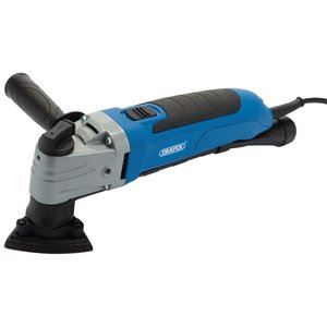 Draper D 400W QC OSC MULTI TOOL 3DEG 78429 78429 230V Quick Change Oscillating Multi-Tool, 300W