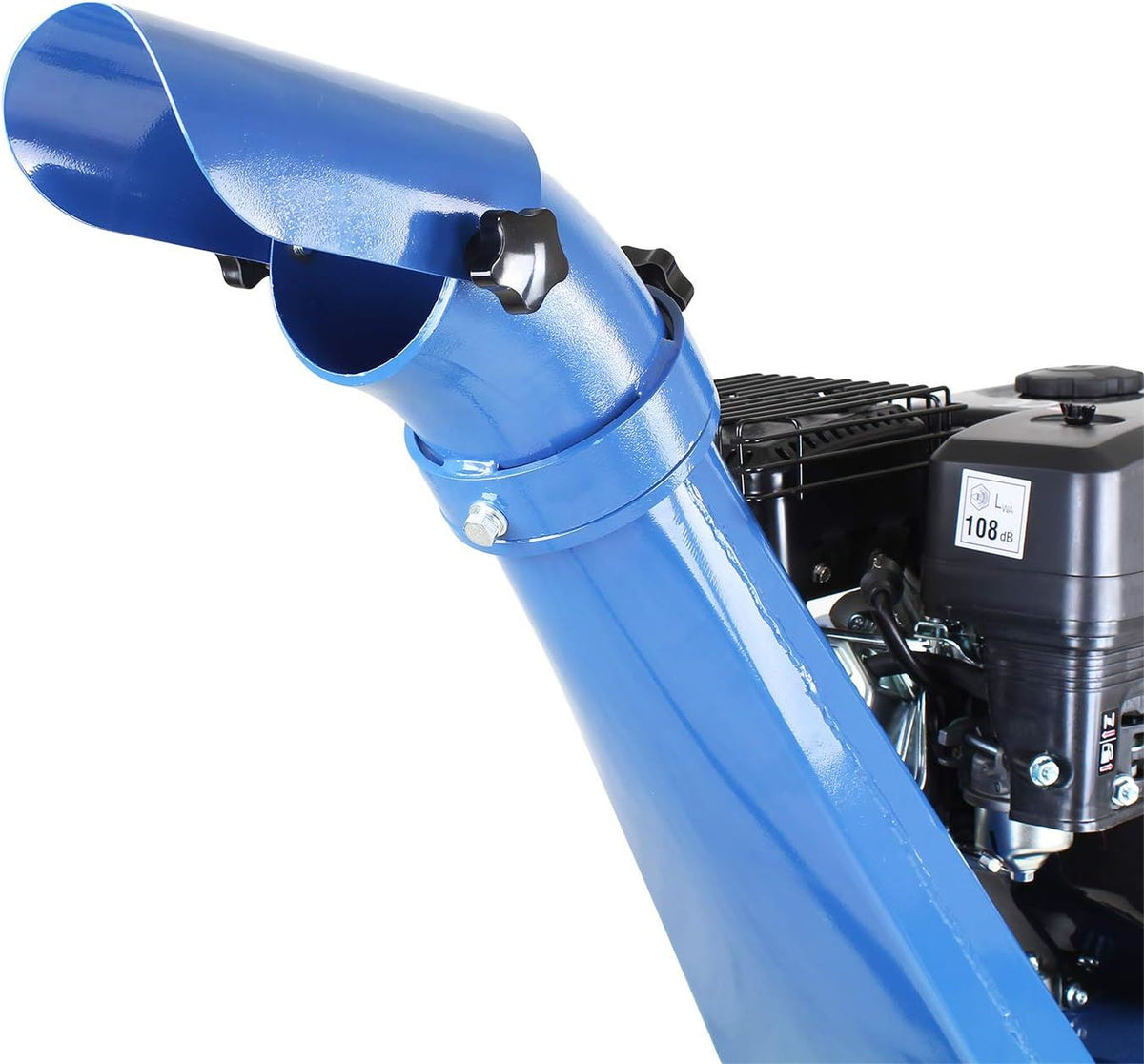 Hyundai HYCH7070E-2 Petrol Wood Chipper 212cc 7hp 70mm Capacity Electric Start Garden Shredder Mulcher Garden Shredder Mulcher