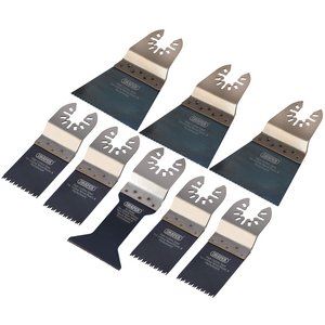 Draper OMT MIXED CUT BLADE SET - 8PCS 70483 70483 Oscillating Multi-Tool Blade Set (8 Piece)