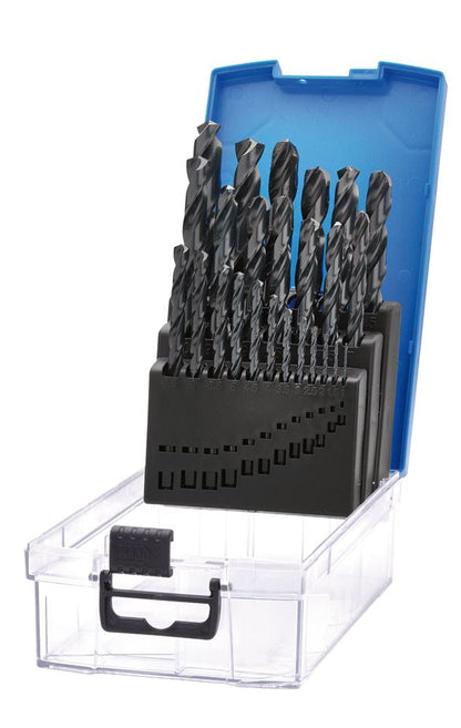 Draper HSS DRILL BIT SET - 25PCS 08853 Black HSS Drill Bit Set (25 Piece)