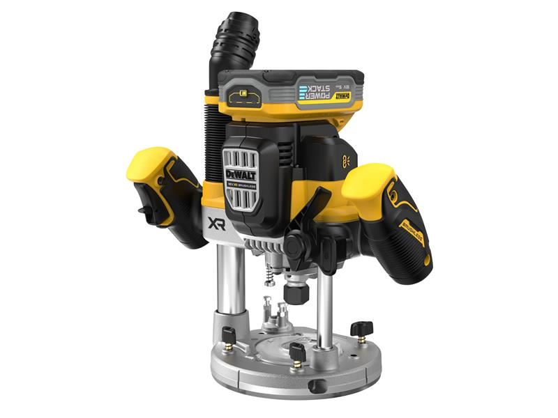 DeWalt 18V XR 1/2in Plunge Router Brushless 2x5Ah POWERSTACK DCW620H2