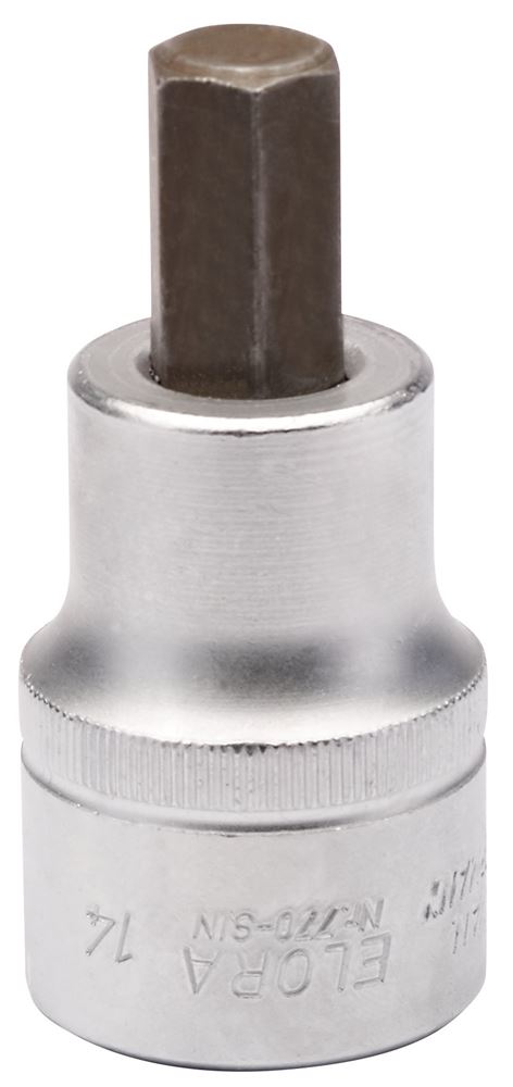 15551 Elora Elora Hexagon Screwdriver Socket, 3/4 Sq. Dr., 14mm 770-SIN 14 3/4 Screwdrivers Professional Trade DIY Workshop Garage Use