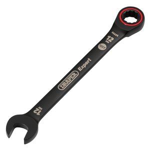 Draper 12.0MM RATCHETING SPANNER 03883 HI-TORQÂ® Metric Ratchet Combination Spanners, Black