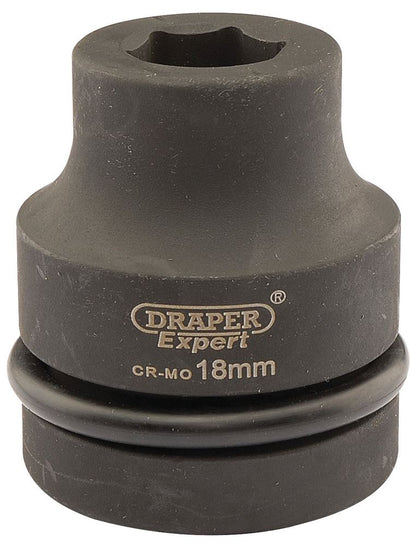 Draper 18MM IMPACT SOCKET 1DR 05099 HI-TORQÂ® Metric Impact Sockets, 1" Sq. Dr.