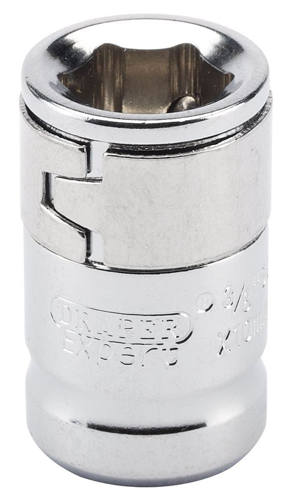 Draper BIT HOLDER 10MM HEX X 3/8 SQ. 33369 Spare 10mm Hex. Insert Bits For Mechanic's Bit Sets