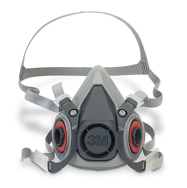 3M 6000 SERIES HALF MASK GREY L