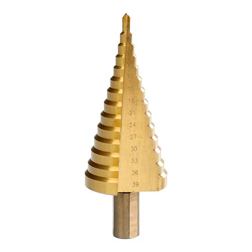 TIMCO Step Drill M2 HSS TiN 4-39mm Pack 1