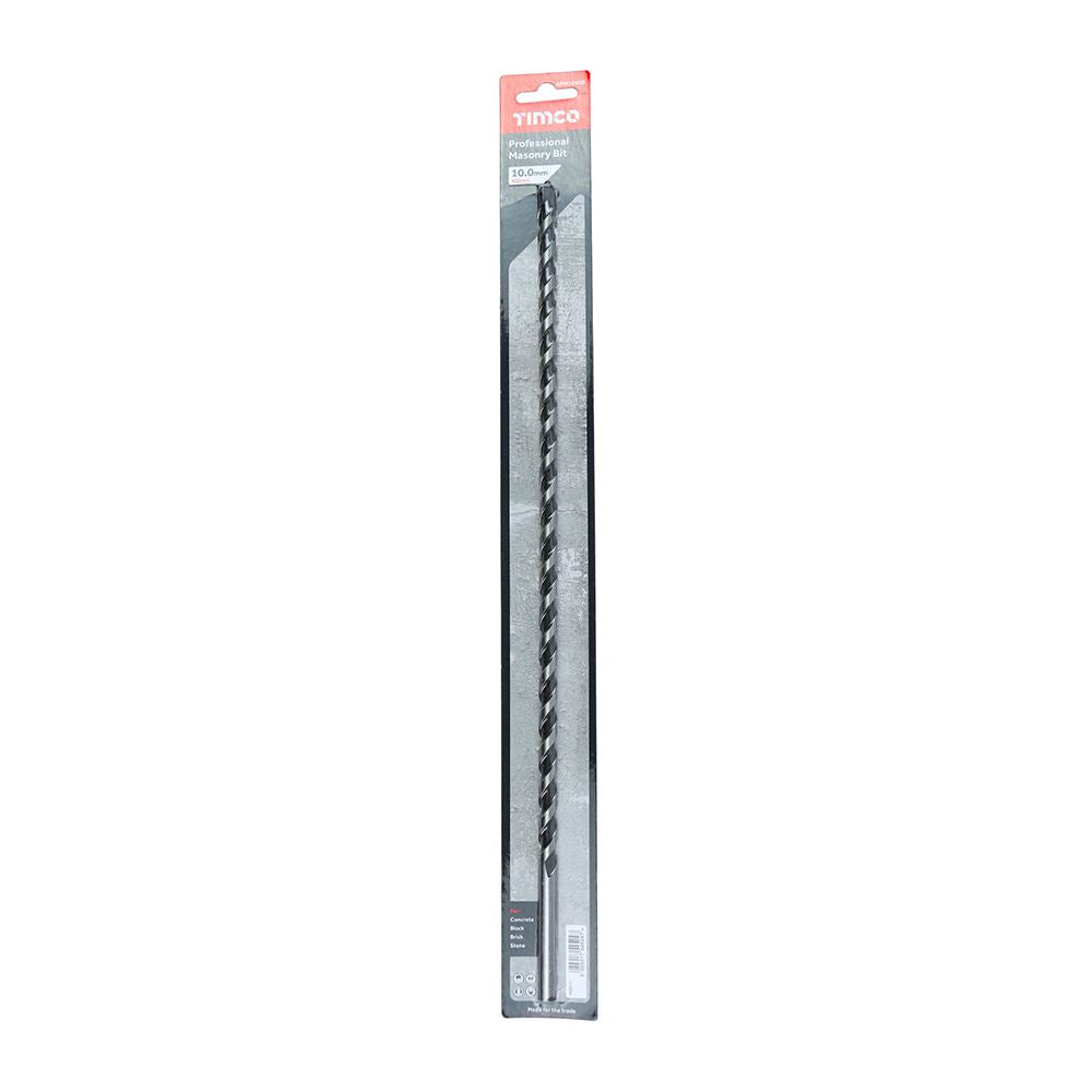 TIMCO Professional Masonry Bit 10.0 x 400 Pack 1