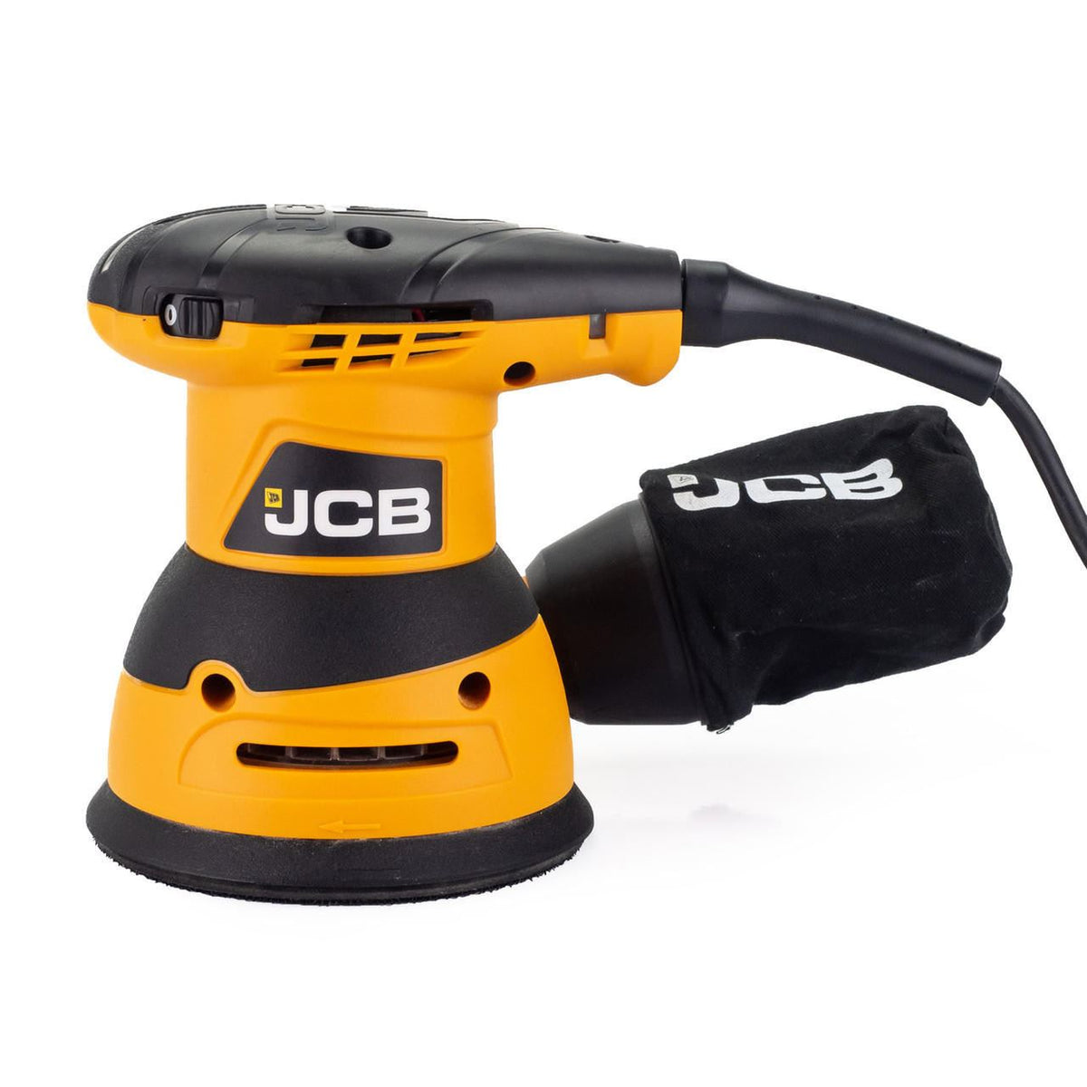 JCB 21-RO125 Orbital Sander 320W 125mm 5in Variable Speed 230V Random Orbital Sander Wood Sander