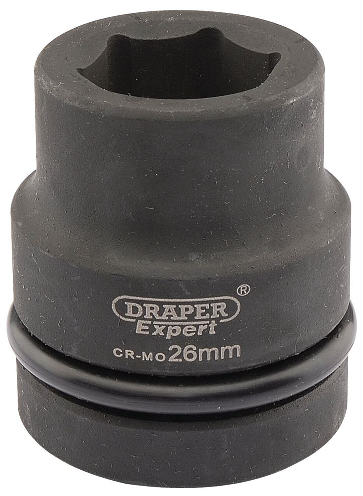 Draper 26MM IMPACT SOCKET 1DR 05107 HI-TORQÂ® Metric Impact Sockets, 1" Sq. Dr.
