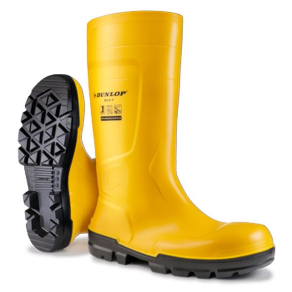 Work-It Full Safety PVC Wellington Boots Steel Toe Cap Waterproof Work Wellies