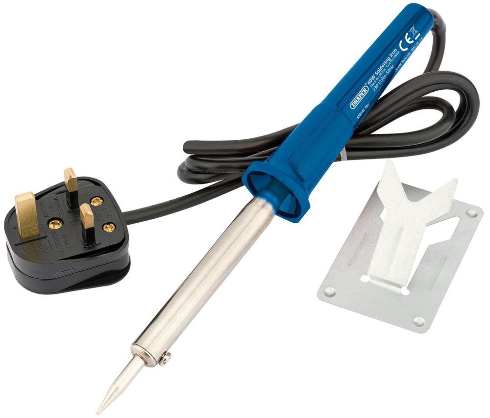 Draper 60W SOLDERING IRON 230V 85356 85356 Soldering Irons, 230V