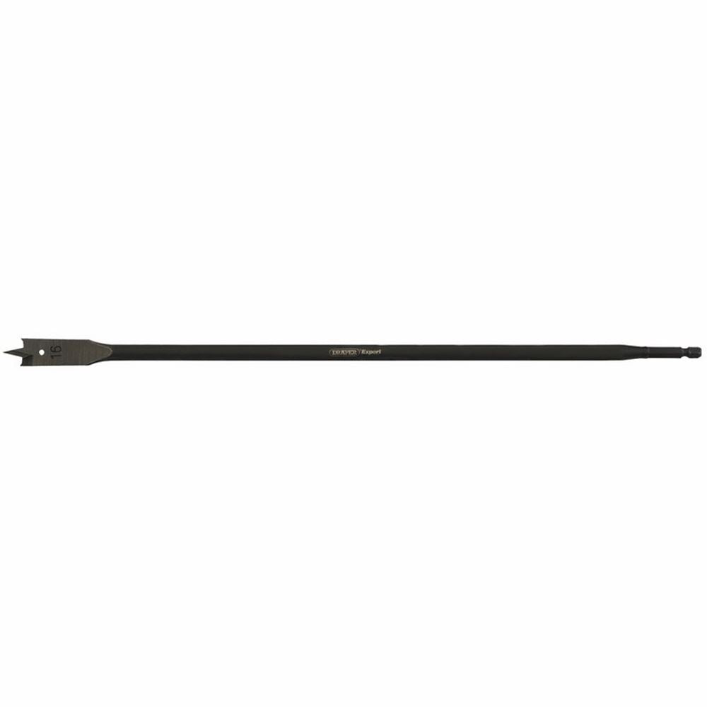 Draper 16MM EXTRA LONG FLAT WOOD BIT 67438 Extra Long 405mm Flat Wood Bits