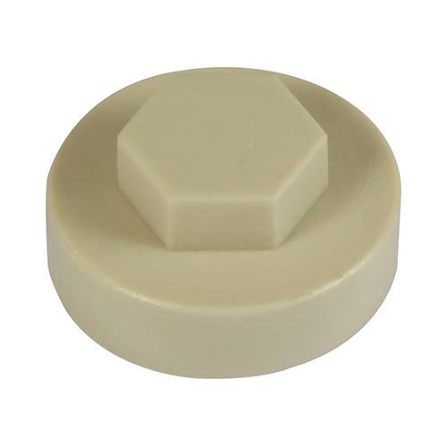 TIMCO Hex Cover Cap - Beige 16mm Pack 1000