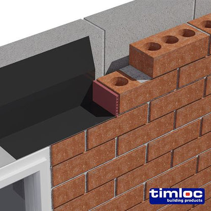 TIMCO Cavity Wall Weep Vent Terra 65 x 10 x 100 Pack 50