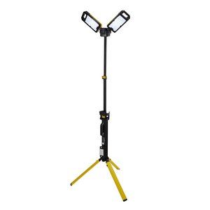 Draper 50W 5000LM TRIPOD SITELIGHT RC 13885 13885 230V SMD LED Rechargeable Tripod Site Light, 50W, 5000 Lumens