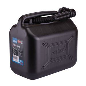 Draper PLASTIC FUEL CAN - 10L - BLACK 09058 Plastic Fuel Can, 10L