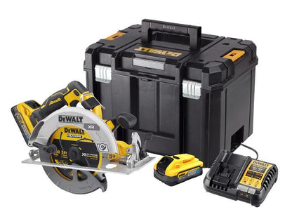 DeWalt DCS573H2T XR Advantage Circular Saw 190mm 18V 2 x 5.0Ah POWERSTACK Li-ion