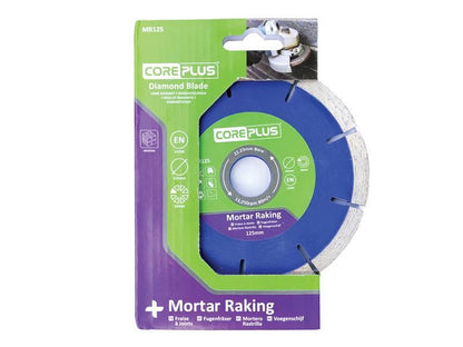 CorePlus CORDBMR125 MR125 Mortar Raking Diamond Blade 125mm