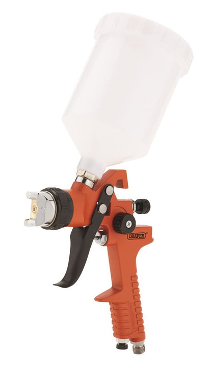 Draper HVLP AIRSPRAY 600ML1.3/1.4/2.0 28367 28367 HVLP Air Paint Spray Gun, 600ml, 1.3/1.4/2mm