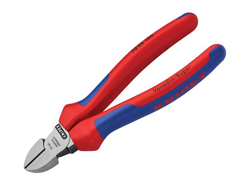 Knipex 70 02 160 SB Diagonal Cutters Comfort Multi-Component Grip 160mm (6.1/4in)