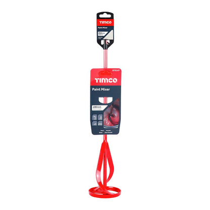 TIMCO Paint Mixer 80 x 400 Red Pack 1