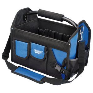Draper FOLDING TOTE TOOL BAG 33L 31593 31593 Folding Tote with Tubular Steel Handle, 355mm
