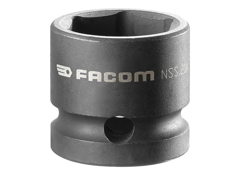FCM 6-Point Stubby Impact Socket 1/2in Drive 21mm