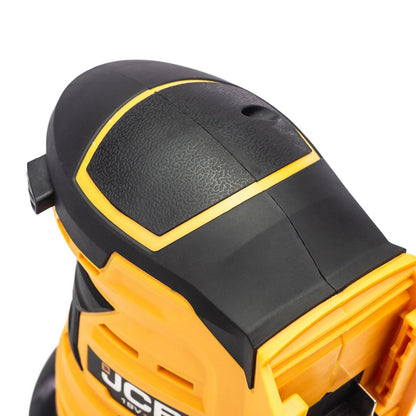 JCB 21-18OS-2X Cordless Orbital Sander 2Ah 18V Battery & Charger Random Orbital Sander Wood Sander