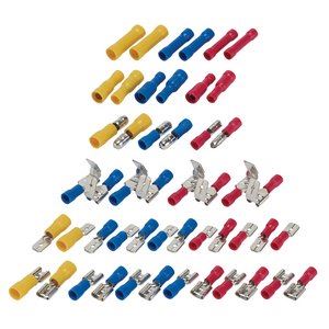 Draper 50 PC ASSORT ELECT TERMINALS 50002 50002 Terminal Assortment (50 Piece)