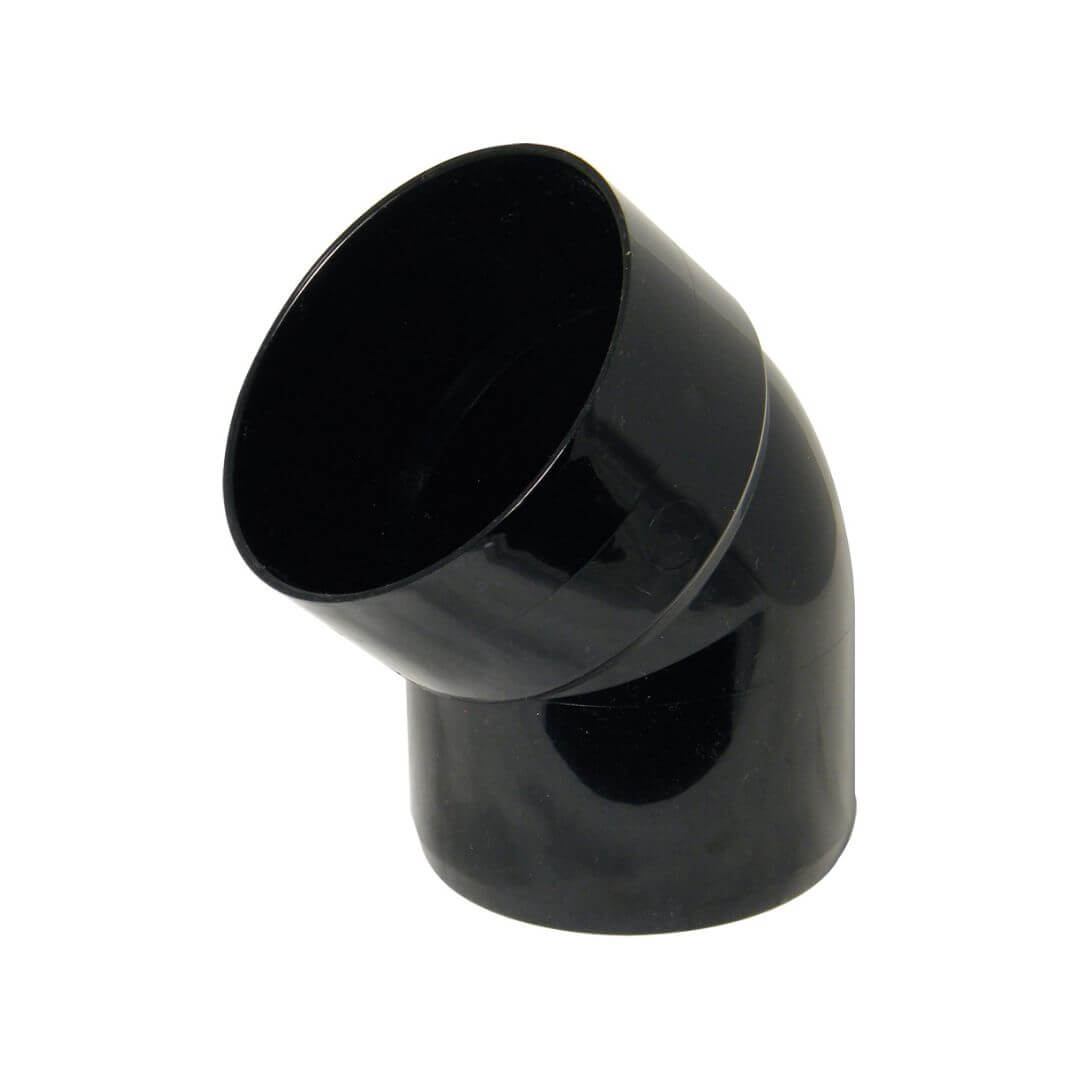 FLOPLAST RING-SEAL O/SET BND BOT 135D;4" SOIL/110MMBK