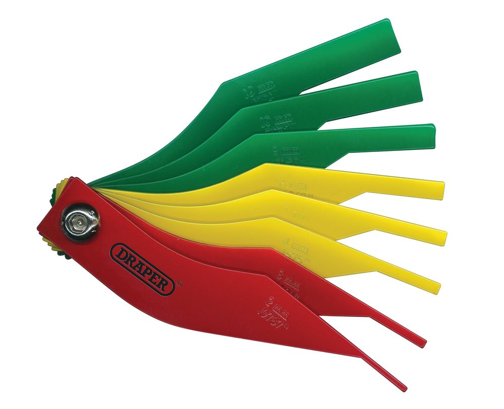 Draper BRAKE PAD THICKNESS GAUGE 99977 Brake Pad Thickness Gauge