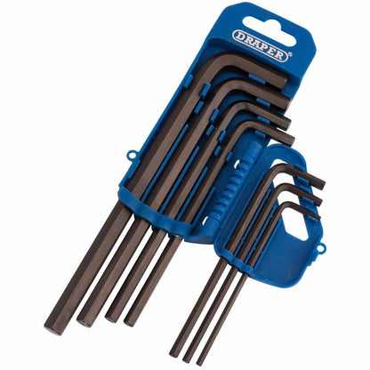 Draper AF LONG PATT HEX KEY SET 7PC 33693 Imperial Hexagon Key Set (7 Piece)