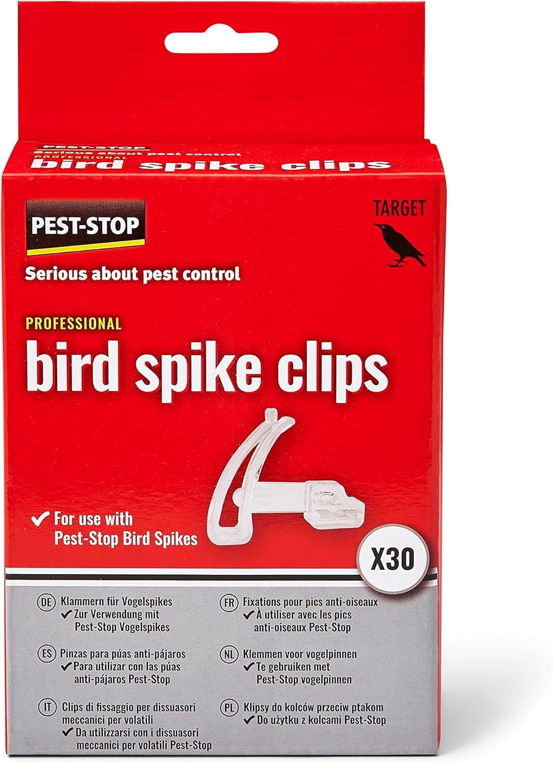 Pest Stop Bird Spike Clips