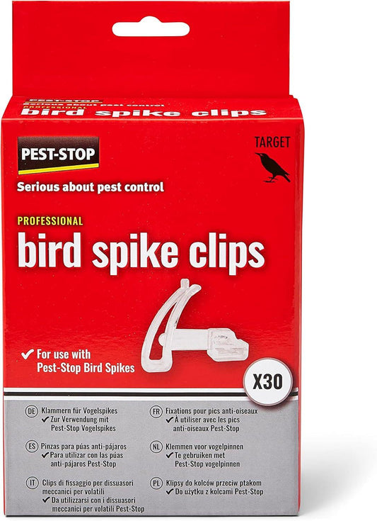 Pest Stop Bird Spike Clips