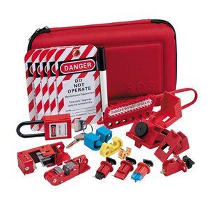 70940 Draper Electricians Lockout Kit LOK1 Socket 3/8 Spinner Handles Professional Trade DIY Workshop Garage Use