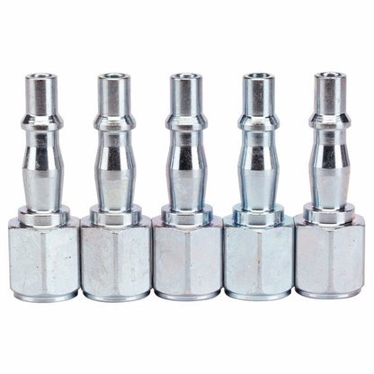 Draper 5PC 1/4F SCREWED ADAPTOR P 81297 1/4" BSP Female Coupling Screw Adaptors (Pack of 5)